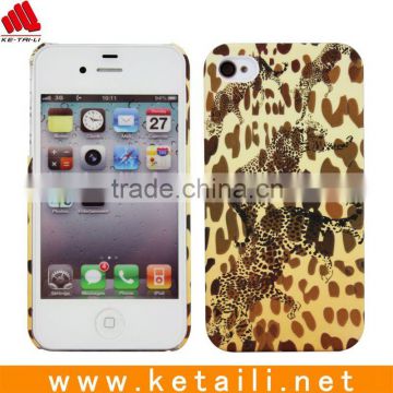 full surface coating plastic phone casing for iphone 4G phone case