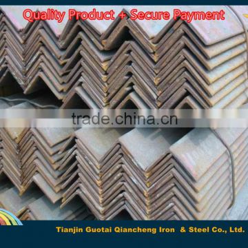ASTM/A36/SS540 equal steel angle standard sizes/cold rolled unequal galvanized steel angle