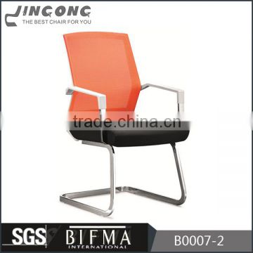 Hot sale high quality half size frame mesh fixed chair