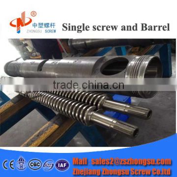 High Speed Conical Twin Screw Barrel for Plastic ABS Filament Extruder