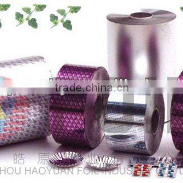 Aluminum/PET PE laminated strip foil