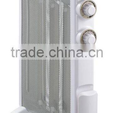 Portable electric heater with tip-over&overheat protection, adjustable thermostat, timer