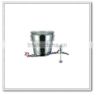 T119 Extra Large Double Ply Stainless Steel Beer Bucket