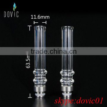 Colorful 510 wide bore glass tips