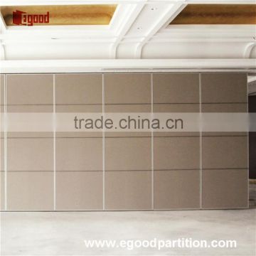 Folding with top hung roller soundproof partition wall
