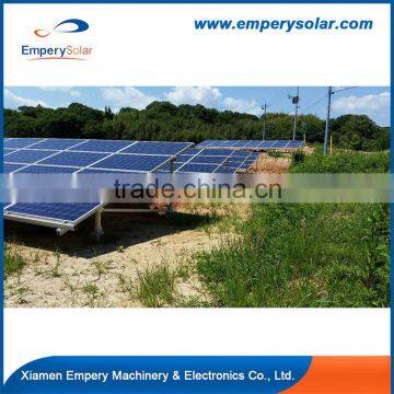 Professional System Snow load 1.4KN/M2 solar brackets for AL ground mounting system