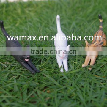 Samll plastic cat animal toys