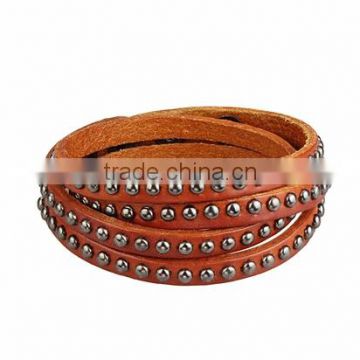 BOSHIHO new fashion leather bracelet jewelry