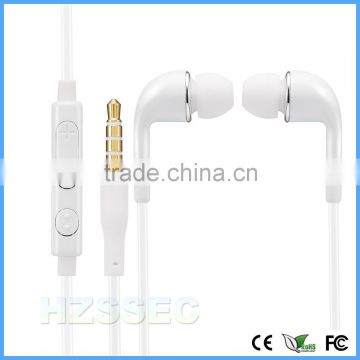 OEM premium soft TPE material 1.2M wired in-ear stereo earphone headset EO-EG900BW handsfree mobile headphones for Samsung