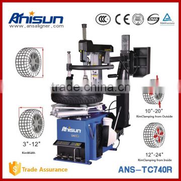TC740R Automatic Tire Changer machine with right helper