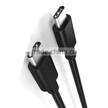 High quality black type C for Android USB type C data cable to USB 2.0 cable