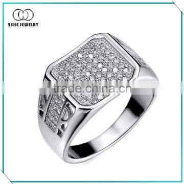 Luxury Jewelry 925 silver man ring