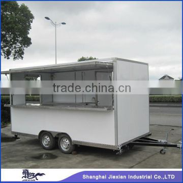 JX-FS420 Shanghai factory price outdoor Mobile food truck for sale in malaysia