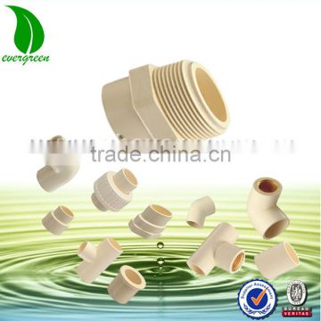 Different Type cpvc pipe fittings with ASTM 2846 Standard