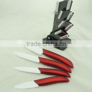 2017 4 Pieces Different Function Type Household Ceramic Knives Set
