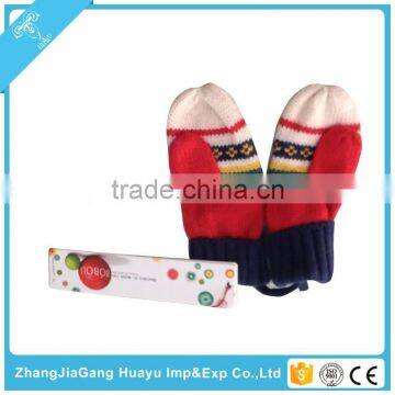 Top quality winter glove for decoration