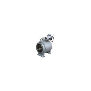 electric trunnion mounted ball valve
