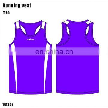 2016 Customize dryfit women running vest