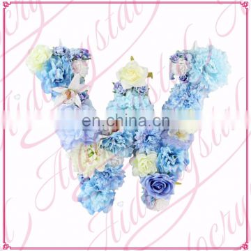 Aidocrystal Giant Birthday Numbers and Letters Floral Decoration Hanging Letter