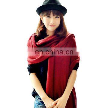 2014 Women pure acrylic solid Color Long Scarf (MO06--1)