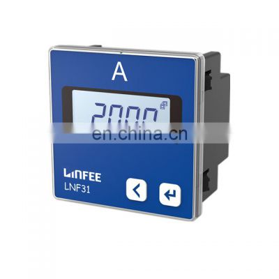 Panel mount ammeter induction type energy meter kwh meter single phase digital