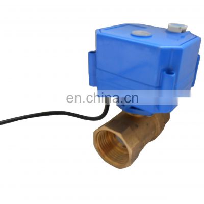 with manual operation CWX-25S dn25 brass ss304 1 inch 12v dc irrigation valve