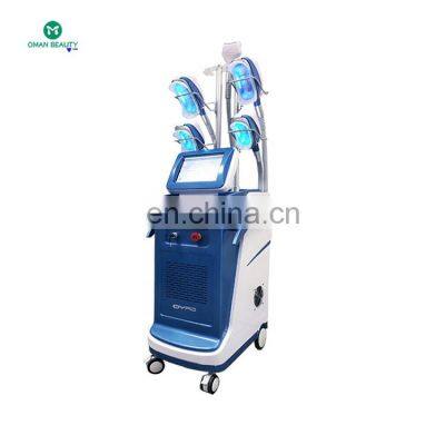 2021 Newest 5  Cryo Handle Fat Removal Cryo System cryolipolysis 4 handle machine