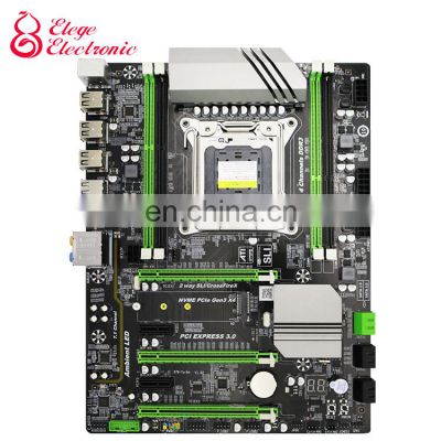 X79-G X79 motherboard LGA 2011 SATA3 support REG ECC memory and Xeon E5 processor 4XDDR3 PCI-E NVME M.2 SSD