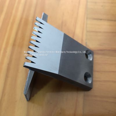 Tire trimming scissors, tire trimming machine blade, tire pattern shaving knife, tire cutting knife, tire toothed blade