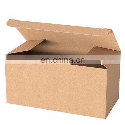 Manufacturer carton cardboard box packaging custom design corrugated  Kraft Paper Box