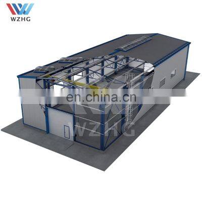 Structured Needle Felt Floor Coverings  Structural Steel House Prefabricated 2 Floor Structure For Solar Panel