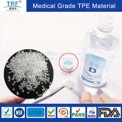 Medical Grade Thermoplastic Elastomer TPE Raw Materials for  Medical Bottle Cover Liner Gaskets