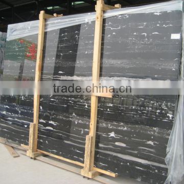 Silver Dragon marble 3000*2000*16mm Black marble flooring /wall