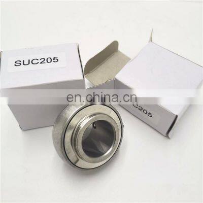 Stainless steel SUC205 bearing insert ball bearing SUC205