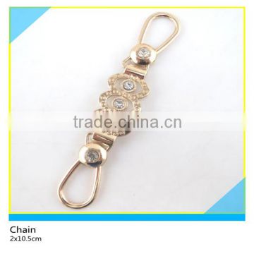 Diamond Rhinestone Chian Belt Shainy Clear Crystal Rhienatone Dress Chain 2x10.5cm