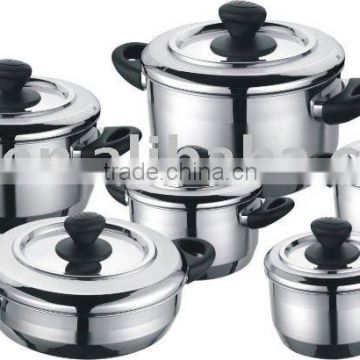 Cookware stainless steel,12pcs