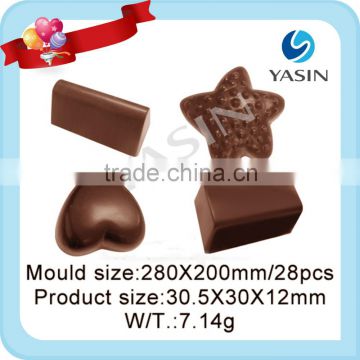 christmas pc chocolate moulds