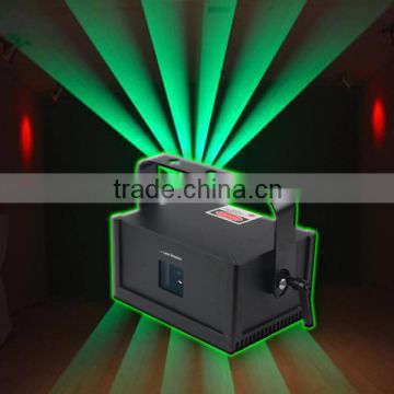 2016 new product stage 1w green christmas laser light