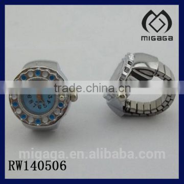 customized enamel ring quartz watch for promotion* custom design promotion watch ring