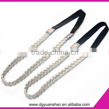 Fashion ropes braided non slip headband