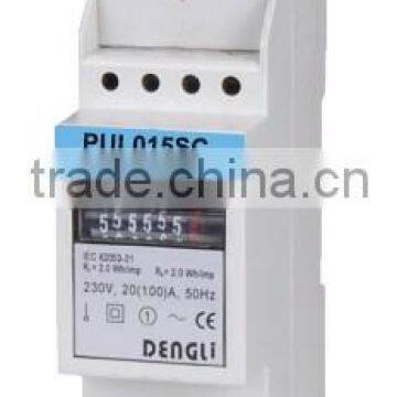 SIngle Phase Din Rail Energy Meter with New Design