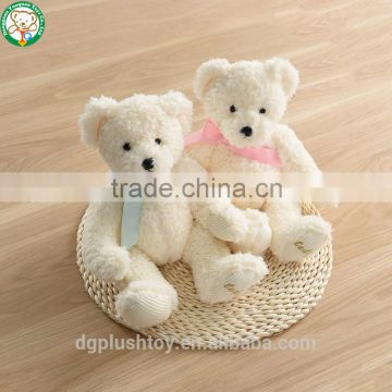 Lovely custom stuffed teddy bear plush toys lover