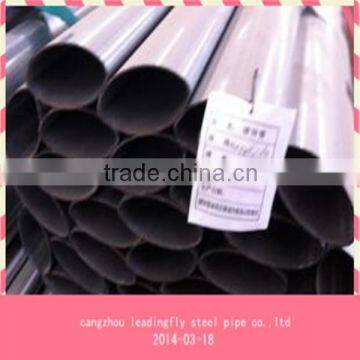 top grade galvanized oval tube