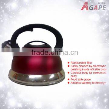 2.5L/3.0L/4.0L Stainless Steel Whistling Water Kettle Food Grade AEK-209