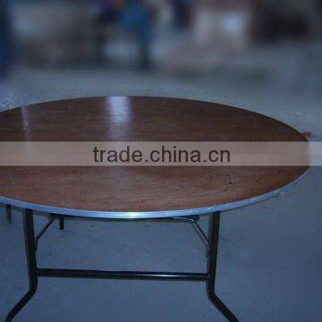 folding wooden banquet table