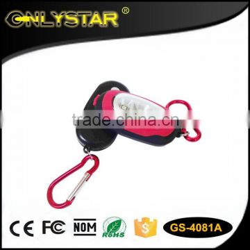 Onlystar GS-4081A hot sale super bright plastic mini led keychain light