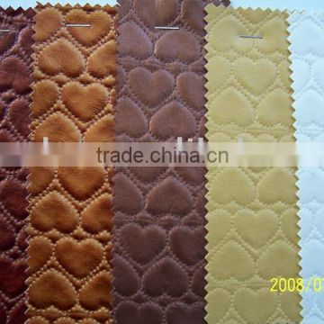 pvc vaccum bag shinning love-style leather
