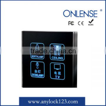 good quality touch panel hotel light switch