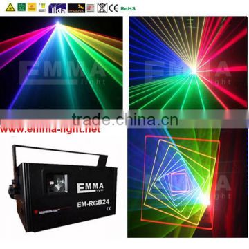 Professional DJ Laser Light 7 colors RGBY Stage Lighting Show Beam sound active,DMX,Manual