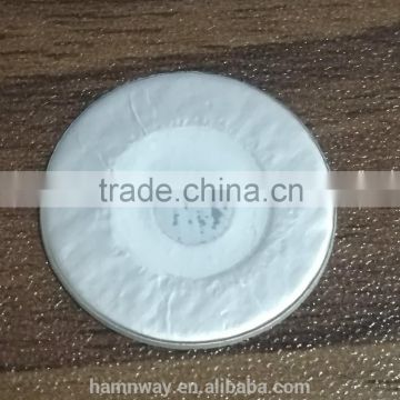 aluminum foil vented liner breathable film seal cosmetics bottle